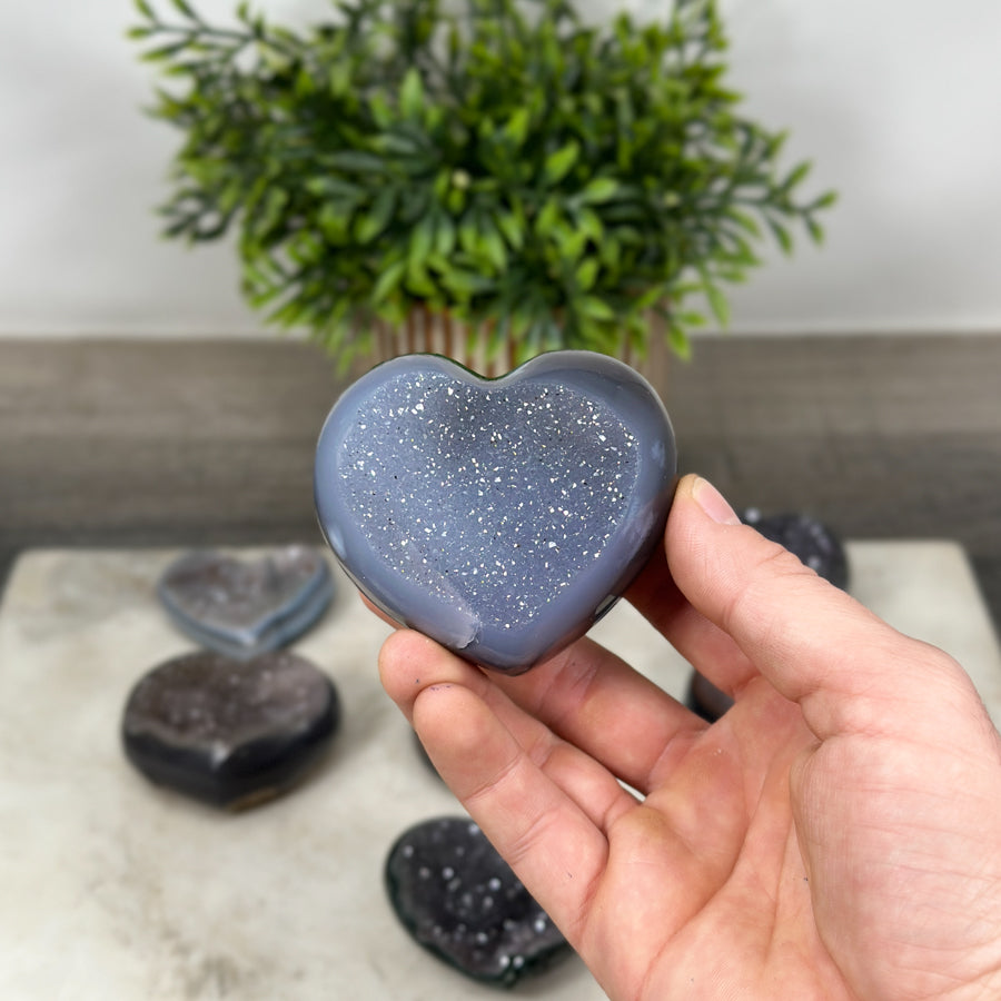 Mixed Minerals Hearts Set - MHLT0267