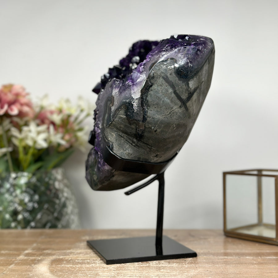 Top Quality Natural Uruguayan Amethyst Specimen, Perfect for Your Yoga and Meditation Space - MWS0975