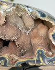 Super Rare Agate Geode with Stalactite Formations - MWS1615