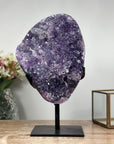 Beautiful Large Amethyst & Green Jasper Crystal Cluster - AWS1330