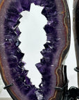 Outstanding Amethyst Butterfly Portal - Unique Centerpiece - MWS0913