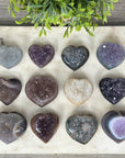 Mixed Minerals Hearts Set - MHLT0272