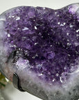 Beautiful Large Amethyst Stone Heart Geode - HST0220