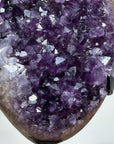 Deep Purple Amethyst Cluster Specimen, Ideal for Home Decor - MWS1363