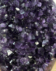 AAA Grade Natural Amethyst Cluster with Metal Stand - MWS1736