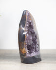 Amethyst, Jasper & Agate Stone Flame Carving - FST0098