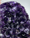 A+ Grade Natural Amethyst Cathedral, Deep Purple Crystals - CBP1054