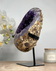 Stunning Amethyst Geode with Large & Shinny Crystals - MWS1612