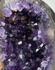 Natural Amethyst Stone Geode with Agate Shell - MWS1611