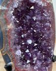 Stunning Natural Amethyst with Unique Red Banding - MWS1707