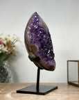 Beautiful Deep Purple Amethyst Stone Crystal, Ready to Display - AWS0746