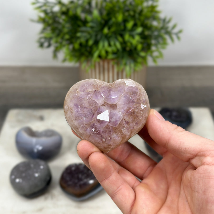 Mixed Minerals Hearts Set - MHLT0271