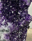 Deep Purple Amethyst Geode, Premium Quality Amethyst - AWS0212