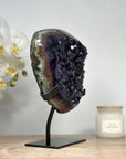 AAA Top Grade Natural Amethyst Cluster with Jasper Shell - MWS1425