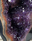 Unique Large Amethyst & Agate Geode, Premium Quality, Stand Included - MWS1505