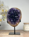 Natural Deep Purple Amethyst Cluster - MWS1675