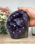 Natual A Grade Amethyst Cathedral Geode with Stalactite Formation - CBP1059