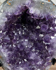 Beautiful Amethyst Geode, Metal Stand Included - MWS1608