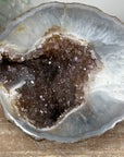 Beautiful Quartz Druzy Stone Geode: Sparkling Addition for Home Decor - AMGE0168
