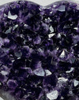 A+ Geade Uruguayan Amethyst Heart - HST0195