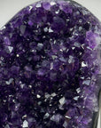 Natural Amethyst Cluster Specimen, Deep Purple & Shinny Crystals - MWS0925