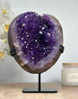 Natural Amethyst Gem Geode, Beautiful Rare Purple Color - MWS1598