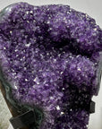 XXL Amethyst Specimen with Jasper Shell and Salactite Formations - AWS1435