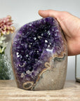 Unique Large Amethyst & Jasper Geode - CBP1065