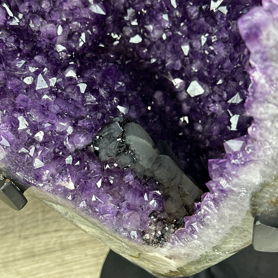 XXL Natural Amethyst Geode, Collection Grade Specimen - AWS1095