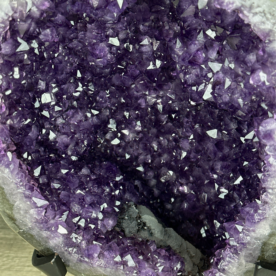 XXL Natural Amethyst Geode, Collection Grade Specimen - AWS1095