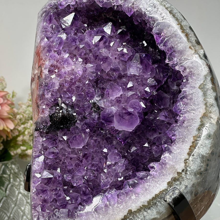 Outstanding XL Amethyst Geode Crystal - Spectacular Natural Beauty - MWS0892