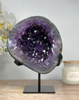 Gorgeous Natural Amethyst Geode with Large Deep Purple Crystals - MWS1640