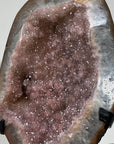 Large Natural Pink Amethyst Geode - MWS1332