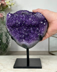Stunning Natural Amethyst Cluster with Super Shinny Crystals - AWS1070