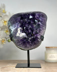 Large Natural Amethyst Geode with Large & Shinny Crystals - MWS1726