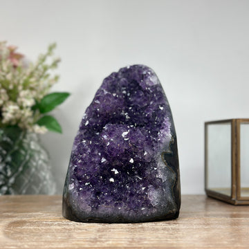 Natural Amethyst Cathedral with Beautiful Stalactites - CBP0893