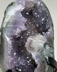 Beautiful Amethyst Geode with Unique Calcite Crystal Formation - MWS1056