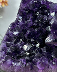 Natural Amethyst Cathedral with Huge Deep Purple Crystals - CBP1052