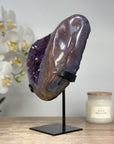 Outstaning Natural Amethyst Geode with Stalactite Formation - MWS1703