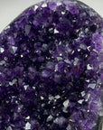 Natural Amethyst Cluster Specimen, Deep Purple & Shinny Crystals - MWS0925