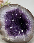 Stunning Natural Amethyst Geode with Self Standing Base - CBP1029