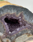 Unique Natural Amethyst Stone Geode: A Vibrant, Energy-Enhancing Showpiece - AMGE0172