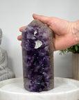 Top Quality Amethyst Stone Tower  - STP0168