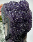 Uruguayan Amethyst Cluster - Elegant Centerpiece for Home Decor - MWS0331