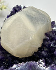 Beautiful Amethyst & Calcite Specimen, Collector Grade Crystal - MWS0917