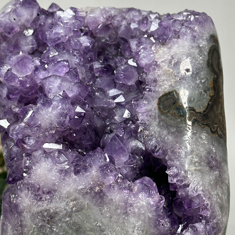 Large Amethyst Cathedral with Stalactite Formation - CBP0425