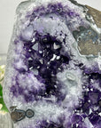 Deep Purple Amethyst Geode, Premium Quality Amethyst - AWS0212