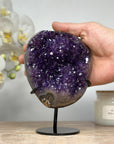 Natural A Grade Uruguayan Amethyst Specimen, Perfect for Desk Decor - MWS1591