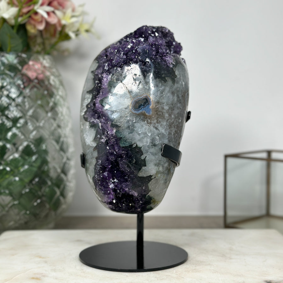 uperb Natural Amethyst Specimen with Double Crystallization - MWS0910