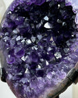 Deep Purple Natural Uruguayan Amethyst Geode - MWS1643